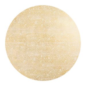Placemat Pebbles Lacquer Gold 38 cm
