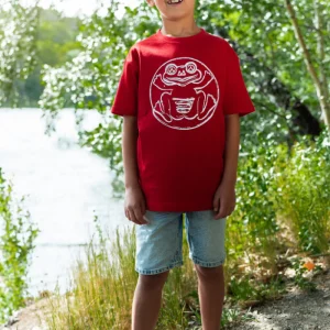 Röd Grodan T-shirt Barn