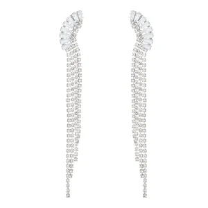 Earring Rhinestone Clear