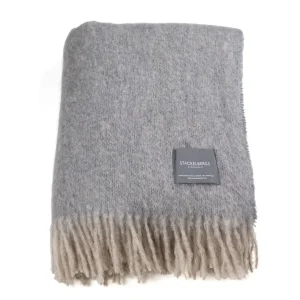 Mohair Blanket - Portabello & Skiffer Melange