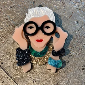 Brosch Iris Apfel
