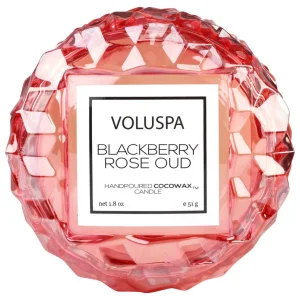 Blackberry Rose Oud Macaroon Doftljus