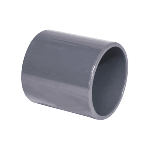 PVC-RÖR 50MM LÄNGD 6CM FÖR END TO END MONTERING