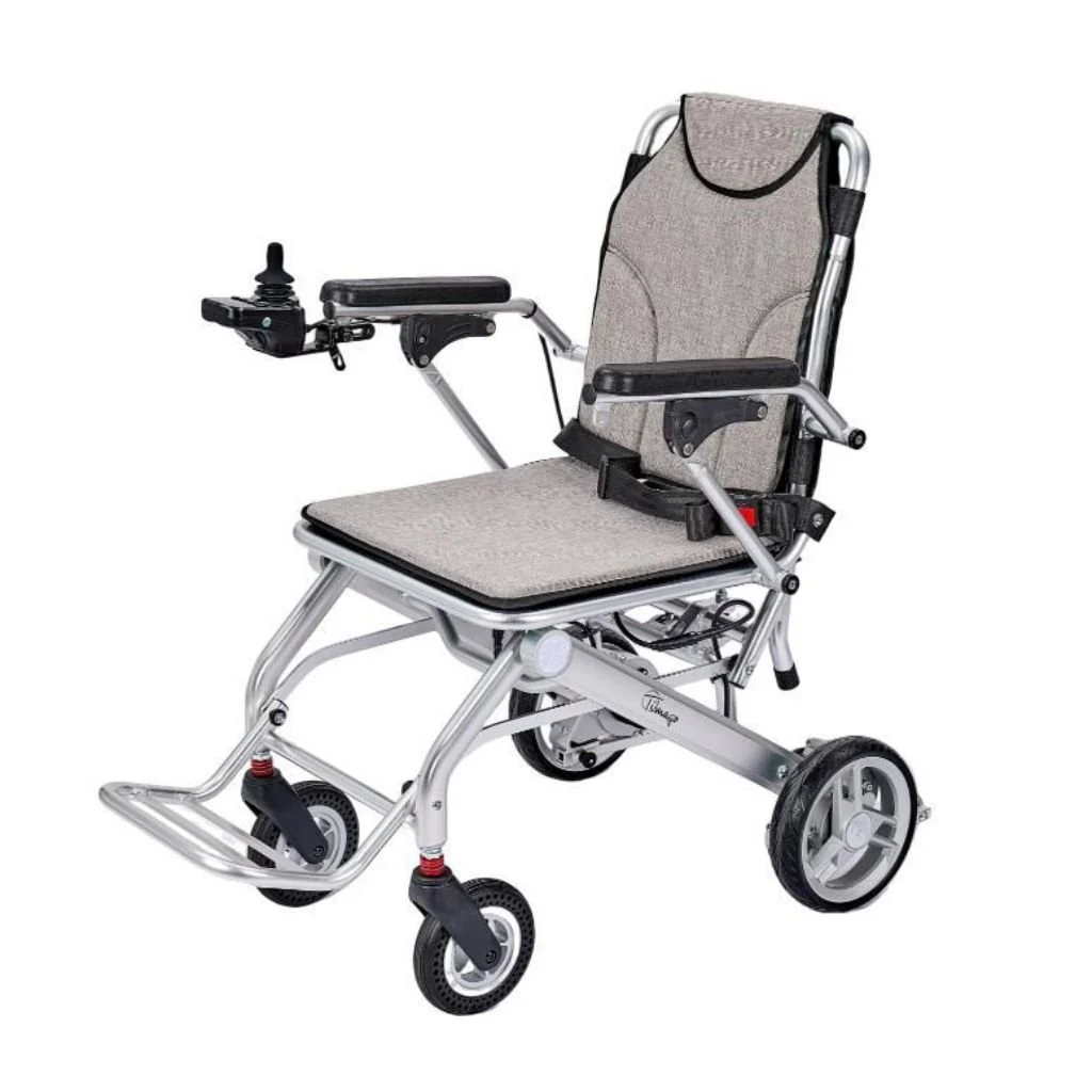 SMART TIM ultralätt elrullstol | 14,7 kg | Silver - Bild 4
